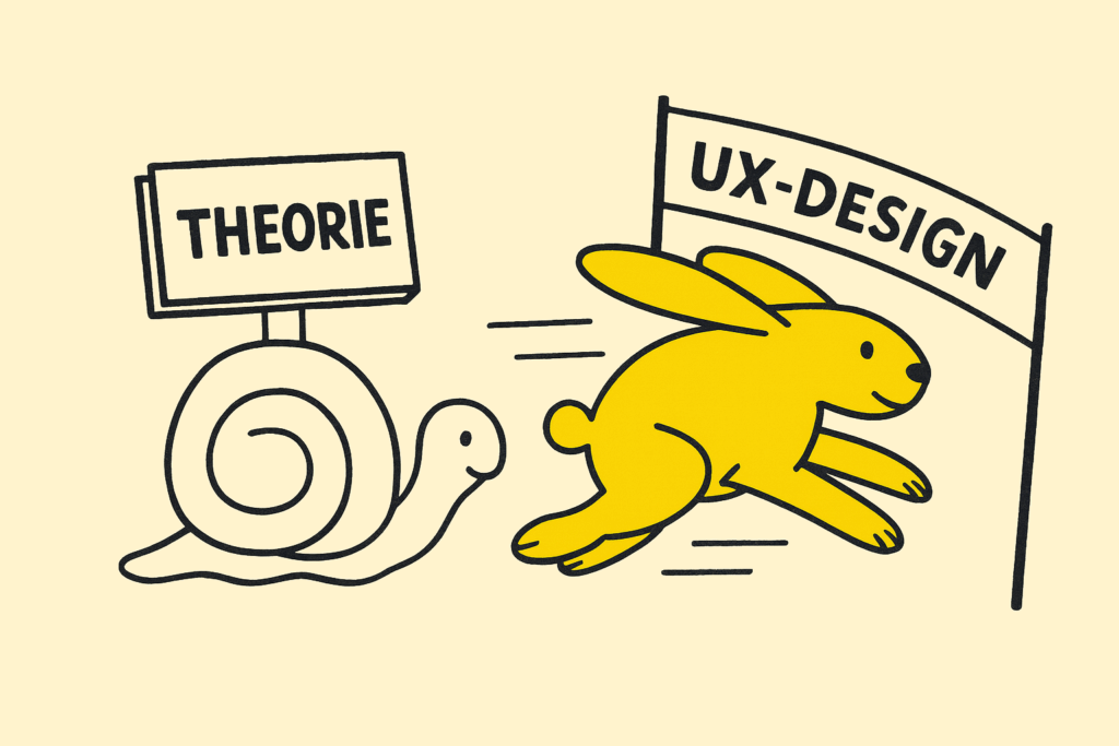 <mark>UX-Design: Warum Theorie bremst – und Praxis liefert</mark>
